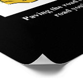 成功への道素晴らしのり ポスター (角)