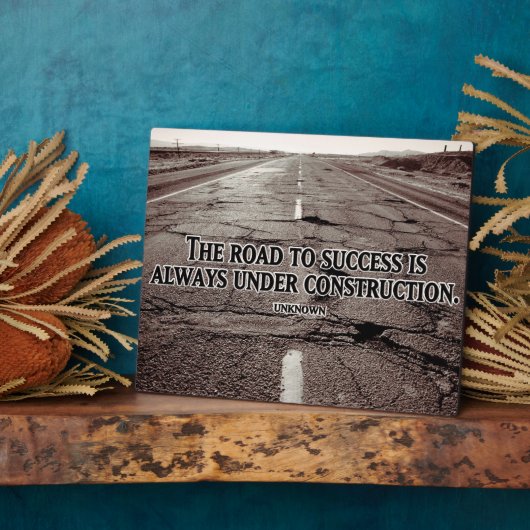 成功への道 フォトプラーク (側面)