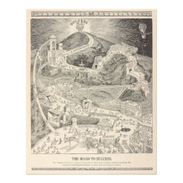 成功への道 フォトプリント           
