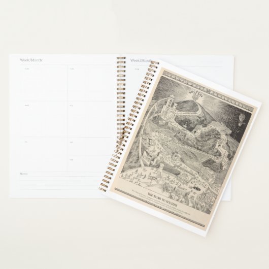 成功への道 プランナー手帳 (ディスプレー)