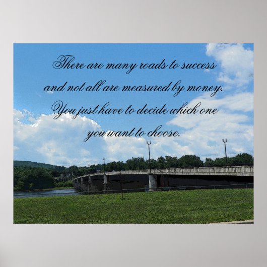 成功への道 ポスター (正面)