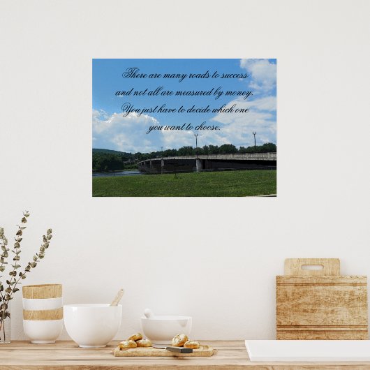 成功への道 ポスター (キッチン)