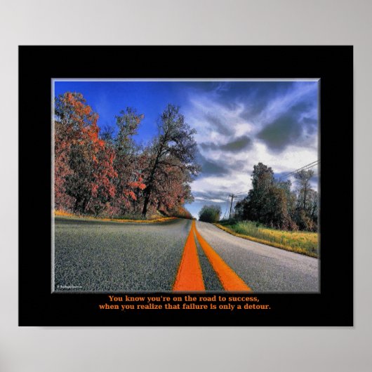 成功への道 ポスター (正面)