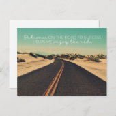 成功への道 ポストカード (正面/裏面)
