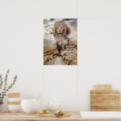 成功への道 – ライオン – ジム，ハッスルのポスター ポスター (キッチン)