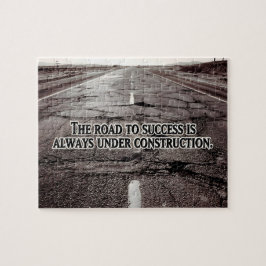 「成功への道」感動的引用文 ジグソーパズル