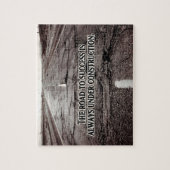 「成功への道」感動的引用文 ジグソーパズル (縦)