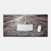 「成功への道」感動的引用文 デスクマット (キーボード&マウス)