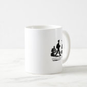 成功への鍵は教育 コーヒーマグカップ (正面右)