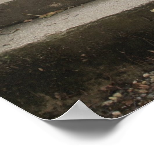 成功への階段 – やる気を起こさせる ポスター (角)