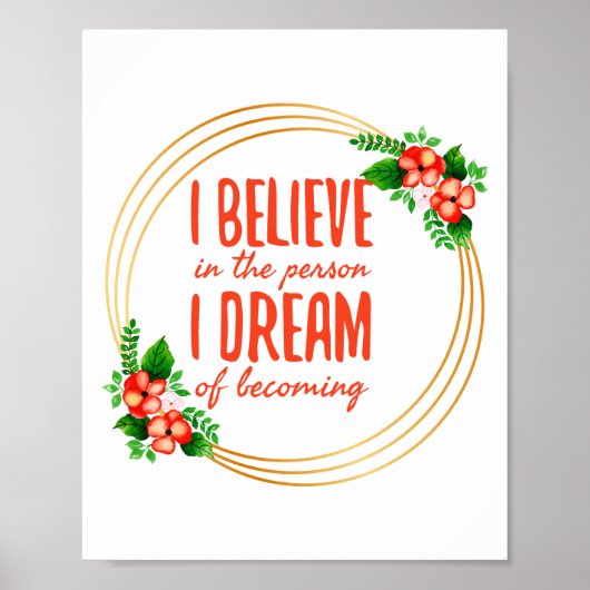 成功やる気を起こさせると人生の闘いのためのことわざ ポスター (正面)