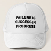 成功やる気を起こさせるのためのジム引用文 キャップ (正面)