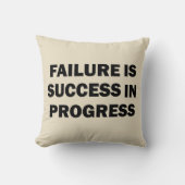 成功やる気を起こさせるのためのジム引用文 クッション (正面)