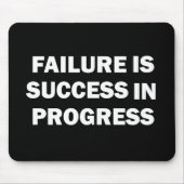 成功やる気を起こさせるのためのジム引用文 マウスパッド (正面)