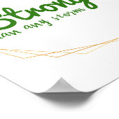 成功やる気を起こさせるの感動的引用文 ポスター (角)