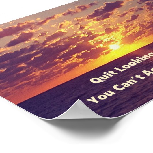 成功やる気を起こさせる引用文ポスター ポスター (角)