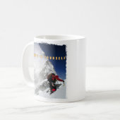 成功やる気を起こさせる感動的引用文 コーヒーマグカップ (正面左)