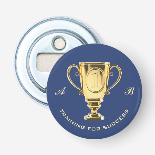 成功やる気を起こさせる海軍の訓練 栓抜き (正面)