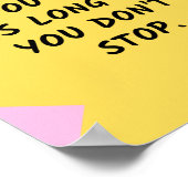 成功やる気を起こさせる/感動的引用文 ポスター (角)