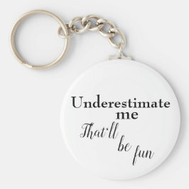 成功を促進するための皮肉な1つの線形引用文 キーホルダー