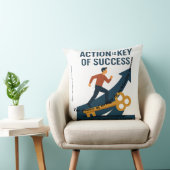 成功を収める上での行動力 クッション (椅子)