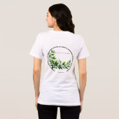 成功を収める上での行動力 トライブレンドTシャツ (裏面全面)