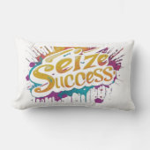 成功を収める ランバークッション (正面)