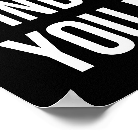 成功を収める – Hustle やる気を起こさせる Grind ポスター (角)