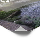 成功ウィズダムことわざブリッジ写真ポスター ポスター (角)