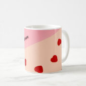 成功カラフルの達成 コーヒーマグカップ (正面右)