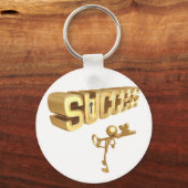 成功キーチェーンへの鍵 キーホルダー (正面)