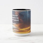 成功ダニー・トーマス ツートーンマグカップ (中央)