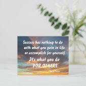 成功ダニー・トーマス ポストカード (スタンド正面)