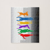 成功チーム ジグソーパズル (縦)