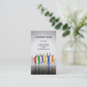 成功チーム 名刺 (スタンド正面)