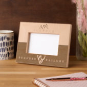 成功パーソナライズされた感動的失敗Iceberg レーザー彫刻フレーム (左)