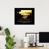 成功ポスやる気を起こさせるター ポスター (ホームオフィス)