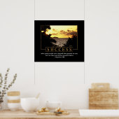 成功ポスやる気を起こさせるター ポスター (キッチン)