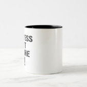 成功マインドセットアートインスピレーション芸術モチベーション芸術 ツートーンマグカップ (中央)