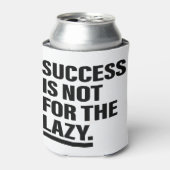 成功マインドセットアートインスピレーション芸術モチベーション芸術 缶クーラー (缶正面)