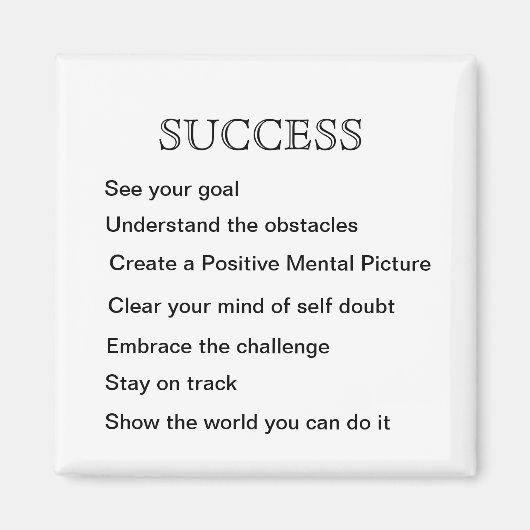 成功マグネット マグネット (正面)