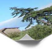 成功メッセやる気を起こさせるージ ポスター (角)