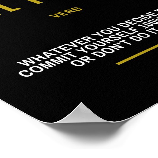 成功与えの全感動的引用文 ポスター (角)