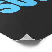 成功信じしたゴール設定のやる気を起こさせる達成 ポスター (角)