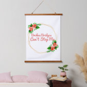 成功前向きと自己のための気に肯定 吊り下げ型タペストリー (寝室)