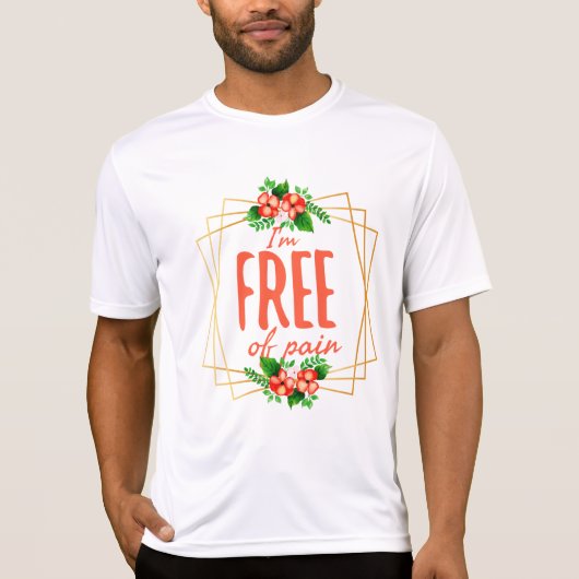 成功前向きの引用文 Tシャツ (正面)
