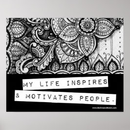 成功前向き大望リーダーボス ポスター