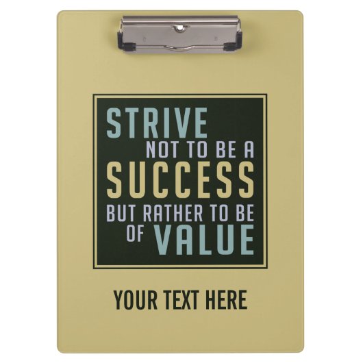 成功及び価値やる気を起こさせるなクリップボード クリップボード (正面)