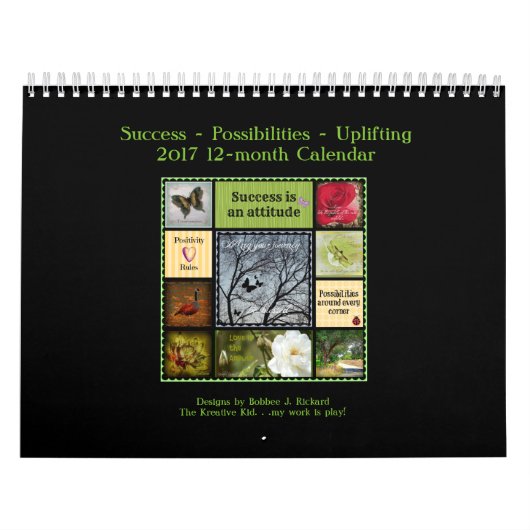 成功可能性高揚する2017年 カレンダー (カバー)