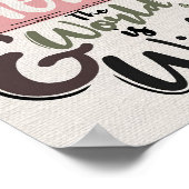 成功引用文世界は広い ポスター (角)